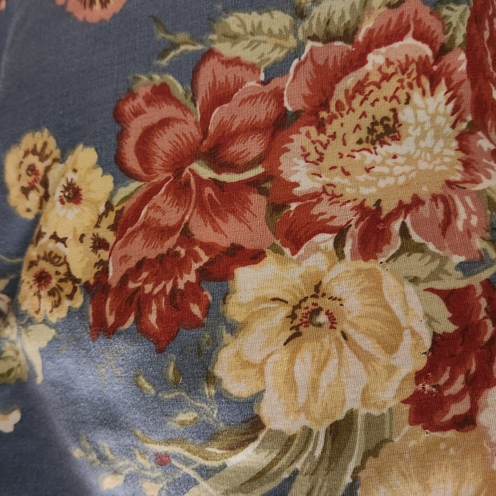 Floral Chintz Body Pillow